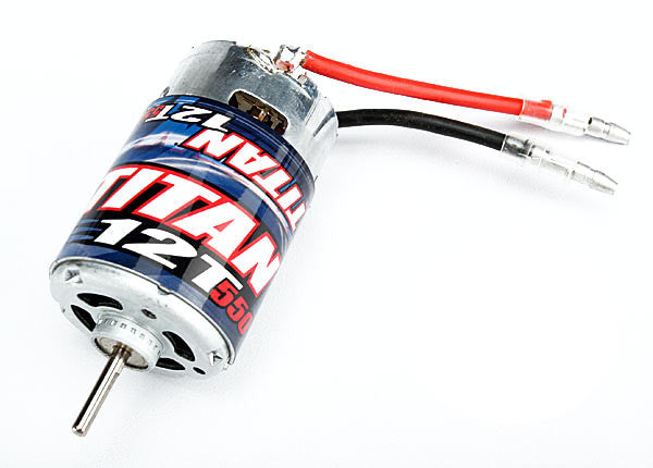 TRAXXAS 3785 Motor, Titan 12T (12-Turn, 550 size) : RUSTLER, STAMPEDE 2WD TRA3785