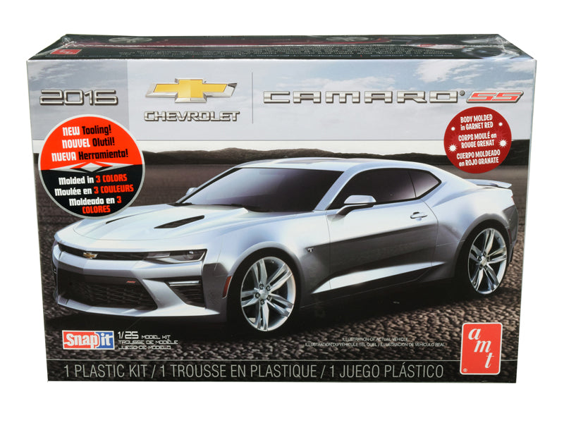 AMT 982/12 1/25 2016 Chevy Camaro SS Snap Kit