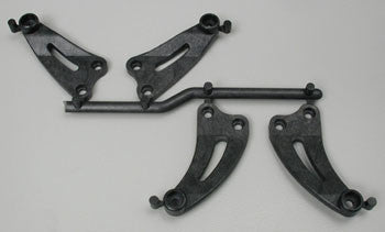 ASSOCIATED 3879 Front/Rear Chassis Braces TC3