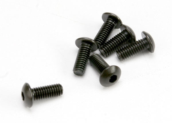 TRAXXAS 3936 Screws, m4x10mm button-head machine (hex drive) (6)