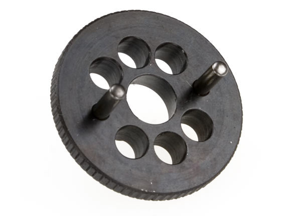 TRAXXAS 4142R Flywheel, 30mm steel (w/pins) (TRX 2.5, 2.5R, 3.3) (use with lower engine position and starter box on Jato)