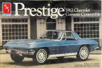 AMT 6874 Prestige 1963 Chevrolet Corvette Convertible