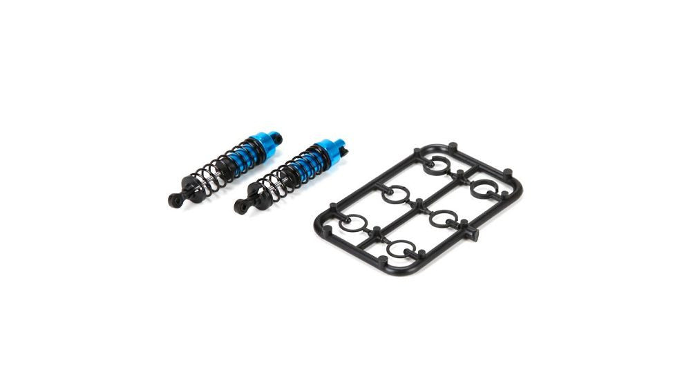 ECX ECX313002 Complete Shocks, Front/Rear (2): 1/18 4WD