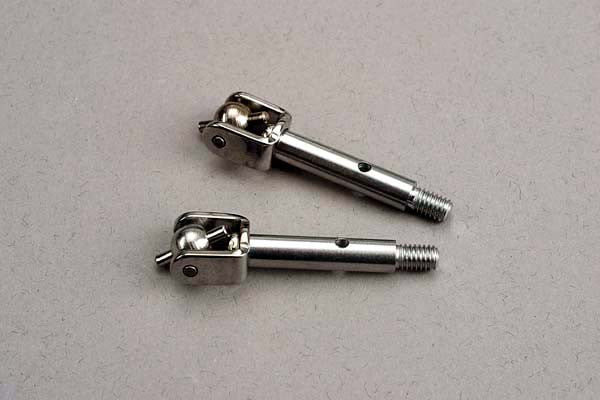 TRAXXAS 4253 Stub axles, rear (2) (assembled with U-joints)