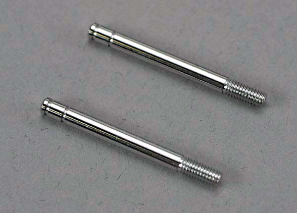 TRAXXAS 4262 Shock shafts, steel, chrome finish (32mm) (2)
