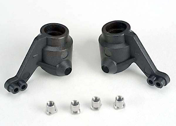 TRAXXAS 4336 Steering blocks/ axle housings (l&r) w/ metal inserts(3x4