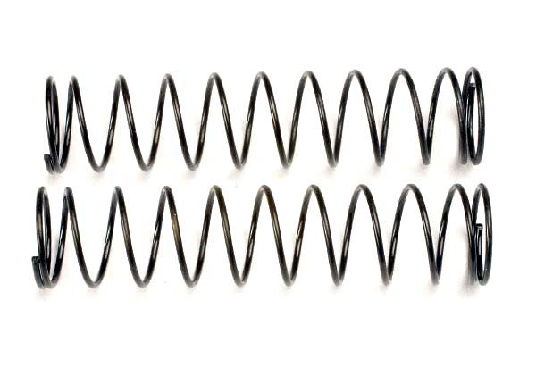 TRAXXAS 4457 Springs, rear (black) (2)