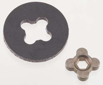 TRAXXAS 4464 Brake Disc/Composite/Brake Adapter