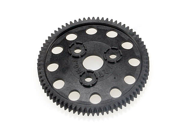 TRAXXAS 4472R Spur gear, 72-tooth (0.8 metric pitch, compatible with 32-pitch)