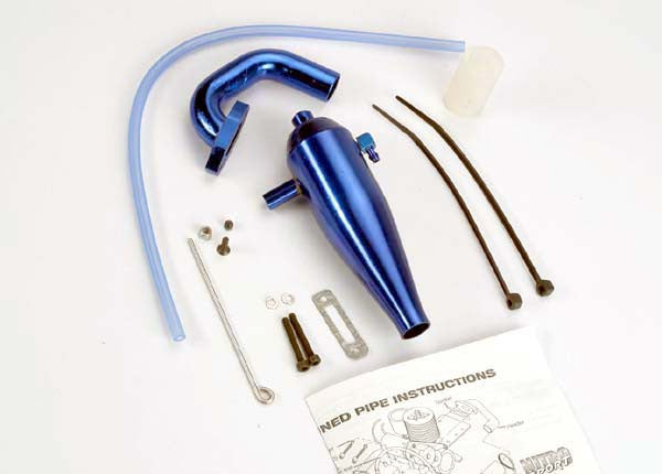 TRAXXAS 4485 Aluminum Tuned pipe & header