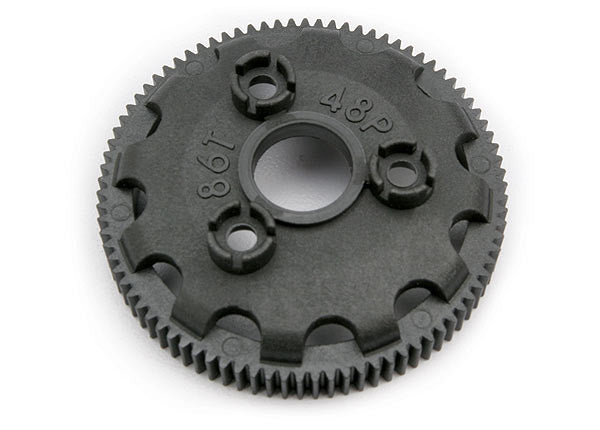 TRAXXAS 4686 Spur Gear 48P 86T: stock spur gear for SLASH VXL 2WD and STAMPEDE VXL 2WD TRA4686