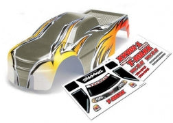 TRAXXAS 49165 Lexan Body T-Maxx USHRA Special Edition Silver w/ decal sheet (2) T-Maxx 2.5