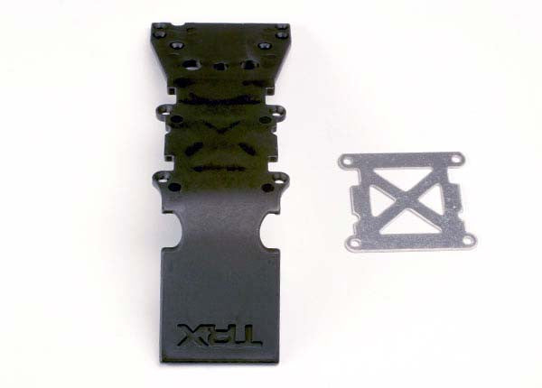 TRAXXAS 4937 Skidplate Front Plastic Black