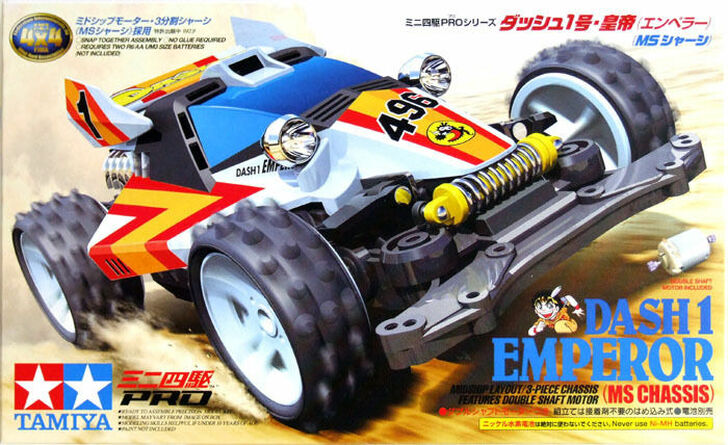 TAMIYA 18625 Mini 4WD Jr Dash-1 Emperor MS Chassis