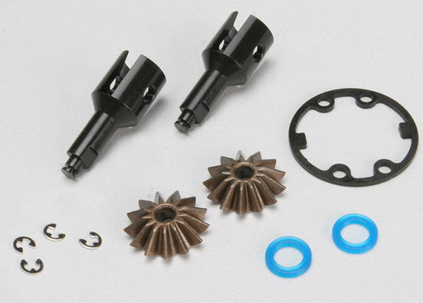 TRAXXAS 5125 Drive cups, inner (2) (Jato) (for steel constant-velocity driveshafts)/ differential spider gears (2)/ gaskets, hardware