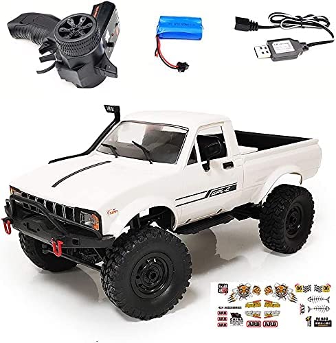 RC PRO C24 WPL 1/16 4WD Off-Road Truck with Headlight RC Crawler