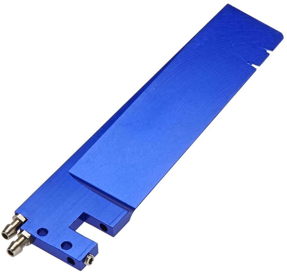 HOT RACING DCB48DR06 Dual Pickup Rudder Blade Blue M41