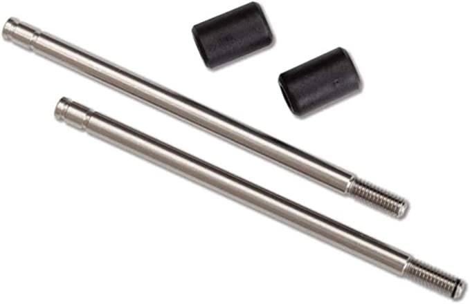 TRAXXAS 8161 Shock shaft, 3x57mm (GTS) (2) (includes bump stops) (for use with TRX-4 Long Arm Lift Kit)