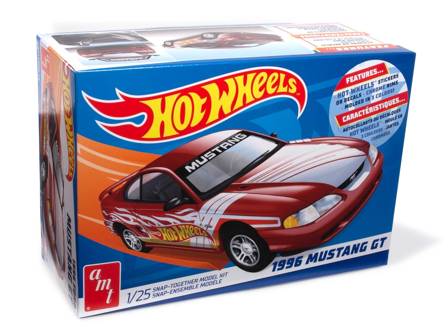 AMT 1298 1/25 Hot Wheels 1996 Ford Mustang GT Snap