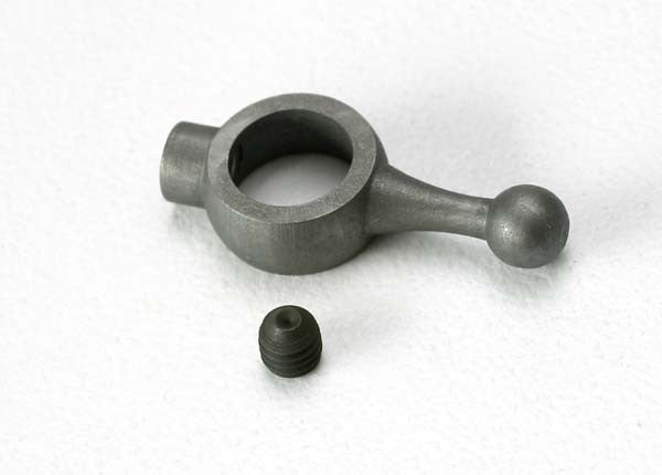 TRAXXAS 5243 Throttle arm, carburetor/ 3mm set screw (1-each) (TRX 2.5, 2.5R)