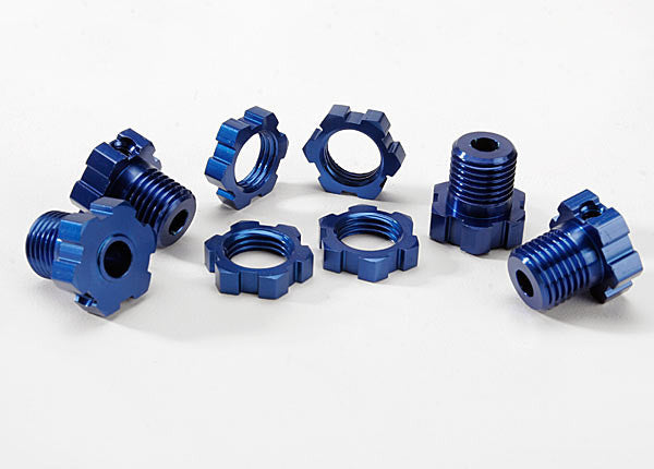 TRAXXAS 5353X Wheel Hubs Splined 17mm Blue