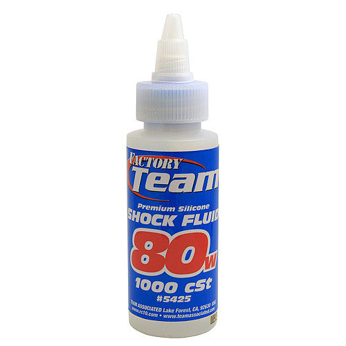 ASSOCIATED 5425 Silicone Shock Fluid 80 Weight 2 oz 1000 CST