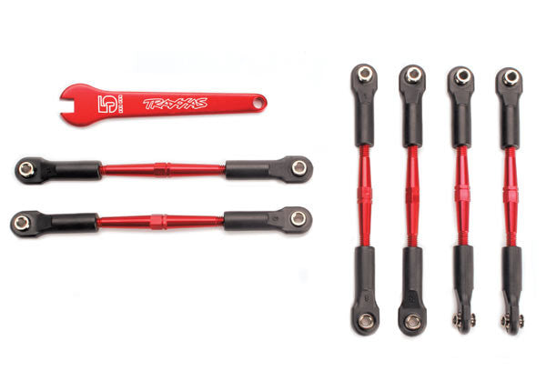TRAXXAS 5539X Turnbuckles Aluminum Red