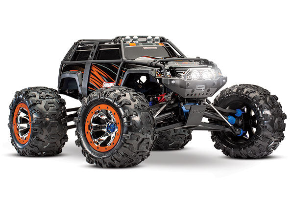 TRAXXAS 56076-4 Summit: 1/10 Scale 4WD Electric Extreme Terrain Monster Truck. RTR with TQi 2.4GHz Radio System, EVX-2 ESC (fwd/rev), Titan® 775 motor
