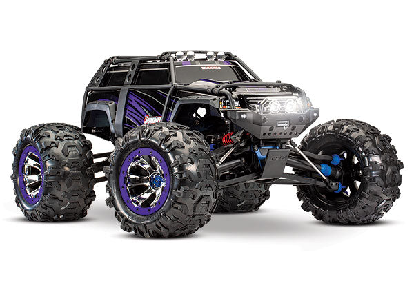TRAXXAS 56076-4 Summit: 1/10 Scale 4WD Electric Extreme Terrain Monster Truck. RTR with TQi 2.4GHz Radio System, EVX-2 ESC (fwd/rev), Titan® 775 motor