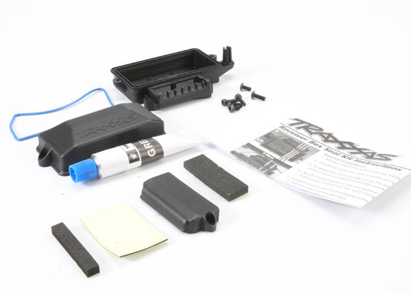 TRAXXAS 5624 Receiver Box Receiver Box (sealed)/ foam pad/ silicone grease/ 3x8mm BCS (2)/ 2.5x8mm CS (2)/ 3x6mm BCS (2) : SLASH 2WD TRA5624