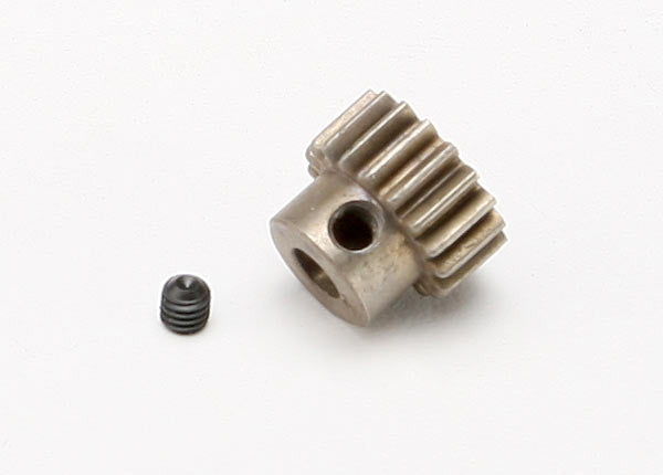 TRAXXAS 5644 Gear, 18T pinion (0.8 metric pitch, compatible with 32P ) (hardened steel) (fits 5mm shaft)/ set screw