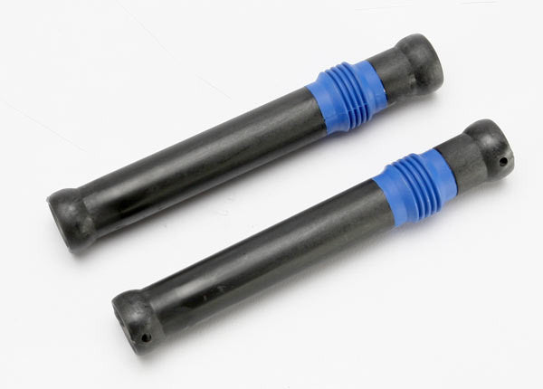 TRAXXAS 5656 Half shaft set, long (plastic parts only) (internal splined half shaft/ external splined half shaft/ rubber boot) (assembled with glued boot) (2 assemblies)