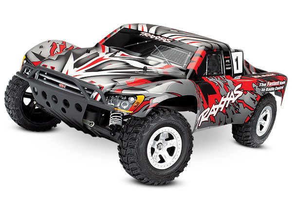 TRAXXAS 58024 Slash 1/10 RTR Electric 2WD Short Course Truck  TQ 2.4GHz Radio System: No battery, no charger