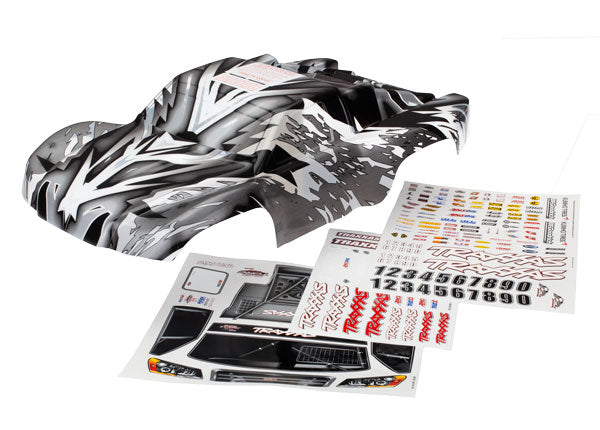 TRAXXAS 5812 Body, Slash 4X4, ProGraphix® (Graphics are printed, requires paint & final color application)/ decal sheet