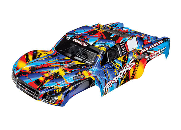 TRAXXAS 5848 Body, Slash 4X4, Rock n' Roll (painted, decals applied)