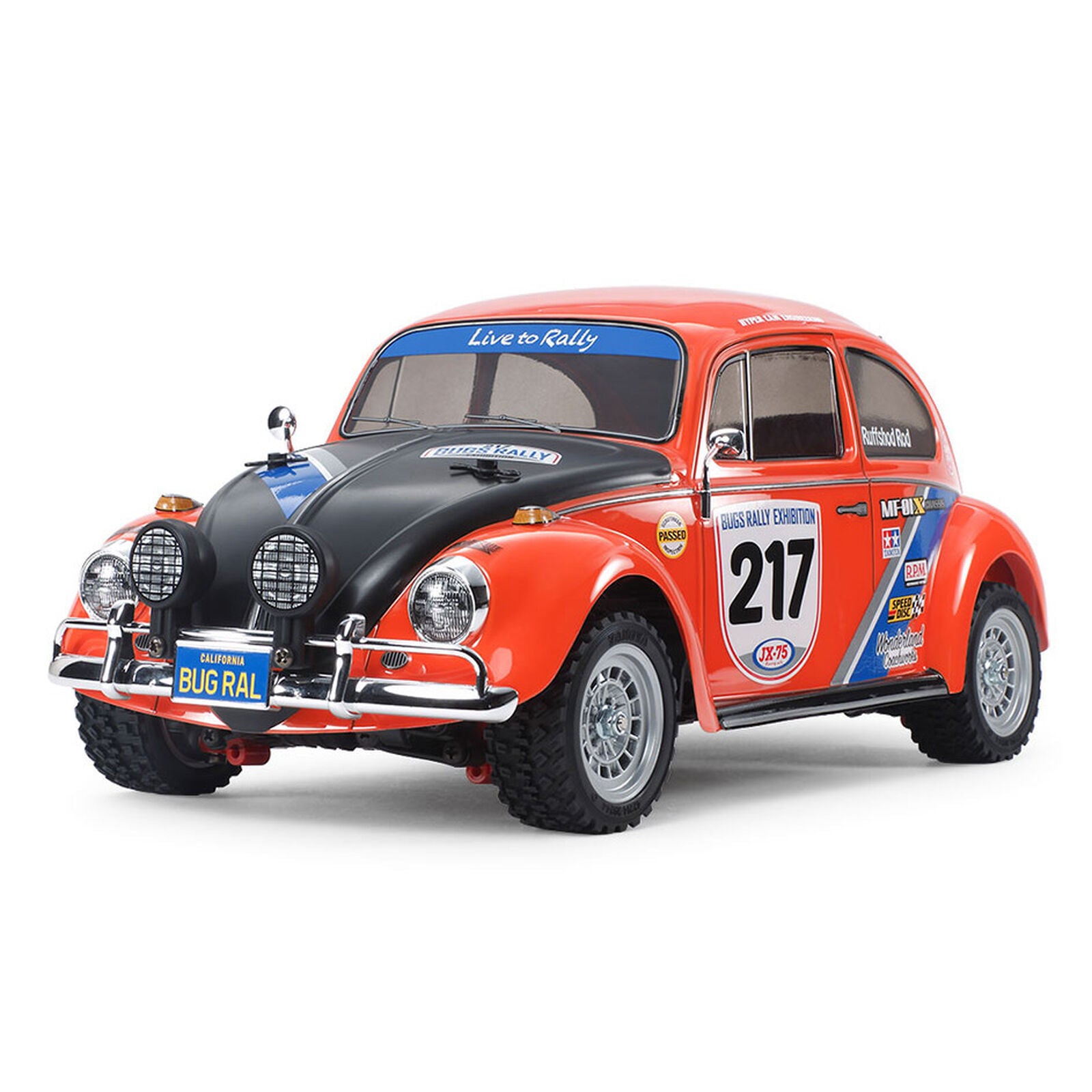TAMIYA 58650-60A 1/10 Volkswagen Beetle Rally 4WD MF-01X Kit