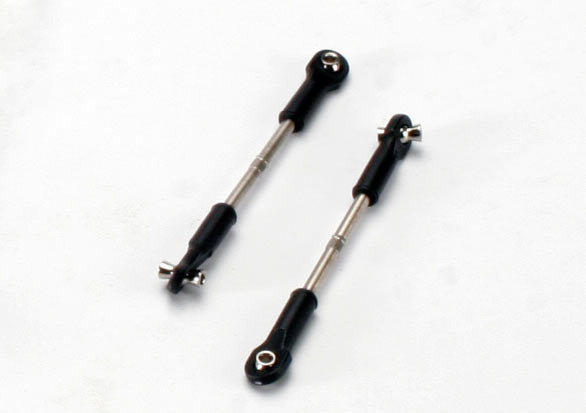TRAXXAS 5938 Turnbuckles, toe links, 61mm (front or rear) (2) (assembled with rod ends and hollow balls)