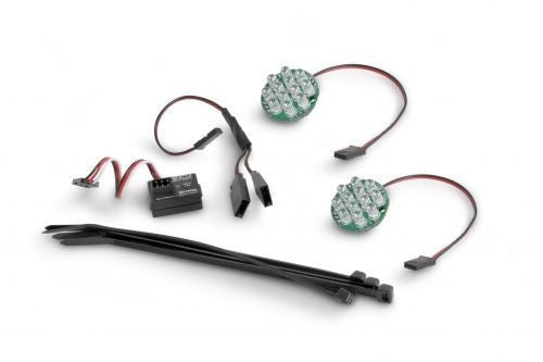 HPI 337 *DISC* LED Lights w/Battery Indicator Set Blue