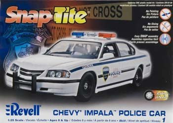 REVELL 85-1928 1/25 Snap 2005 Impala Police Car