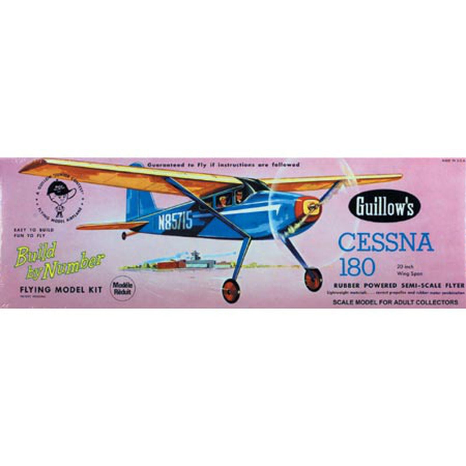 GUILLOWS 601 Cessna 180 Kit, 20"