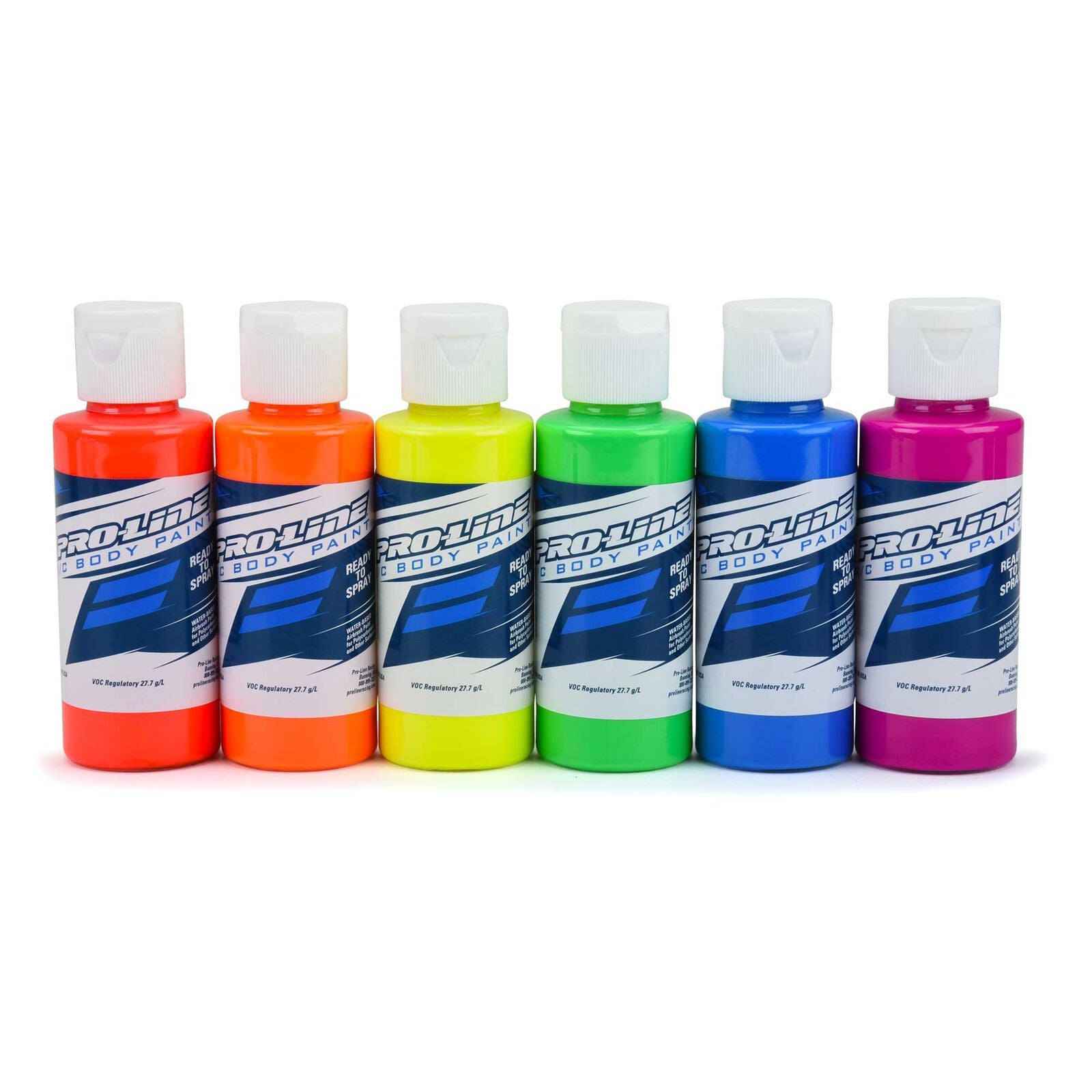 PROLINE 6323-03 RC Body Paint Fluorescent Color 6 Pack