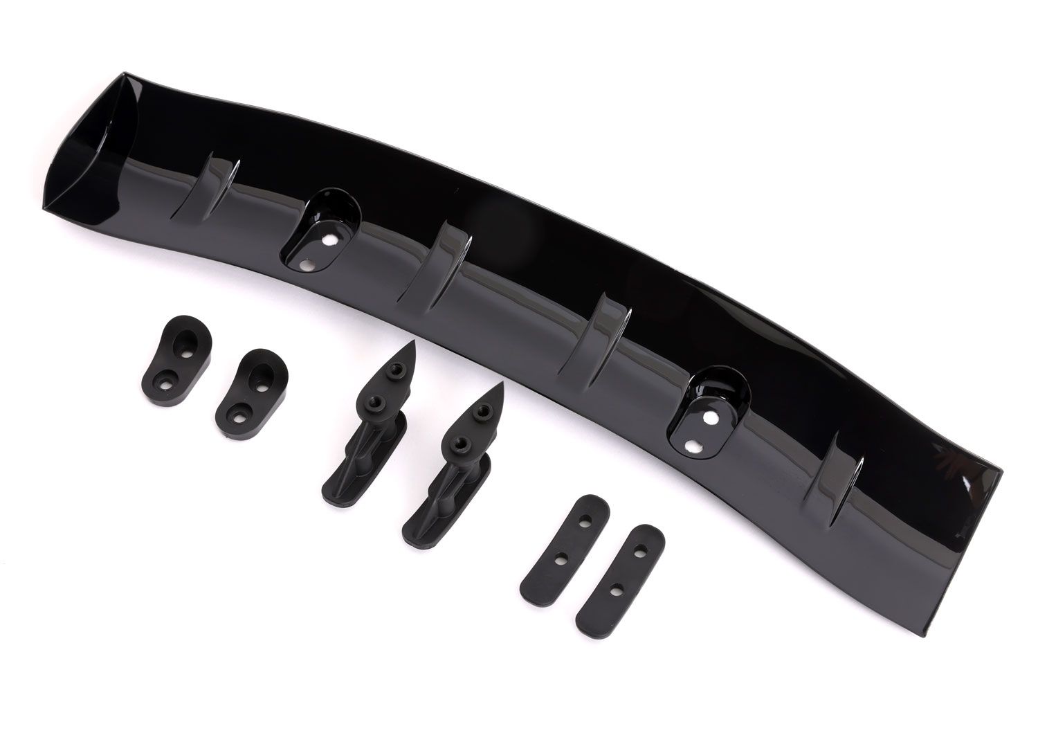 TRAXXAS 6414X Wing (Lexan®)/ wing washers (left & right)/ wing mounts (2)/ washers (2)