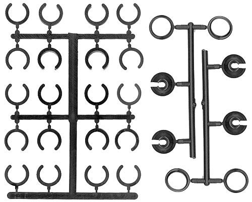 ASSOCIATED 6475 Spring Cups & Preloads ASC6475