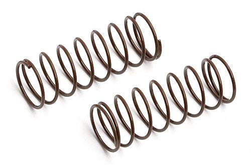 ASSOCIATED 6493 Front Shock Spring Brown (2) ASC6493