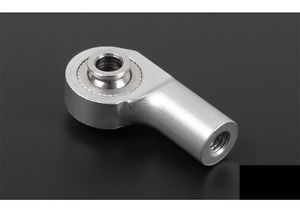 RC4WD Z-S1352 M3 Offset Short Aluminum Axial Style Rod End Silver