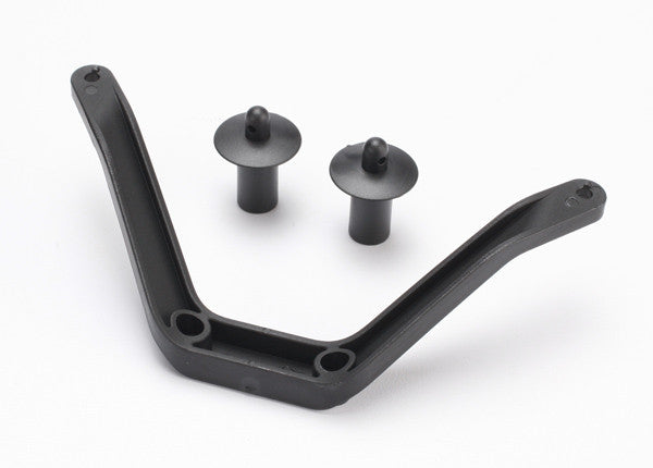 TRAXXAS 6715 Body mount (1)/ body mount post (2) (front): STAMPEDE 4x4