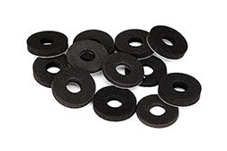 TRAXXAS 6716 Body washers, foam, 2mm (2)/ 3mm (2)/ 4mm (4)