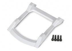 TRAXXAS 6728A Skid plate, roof (body) (white)/ 3x12 CS (4)