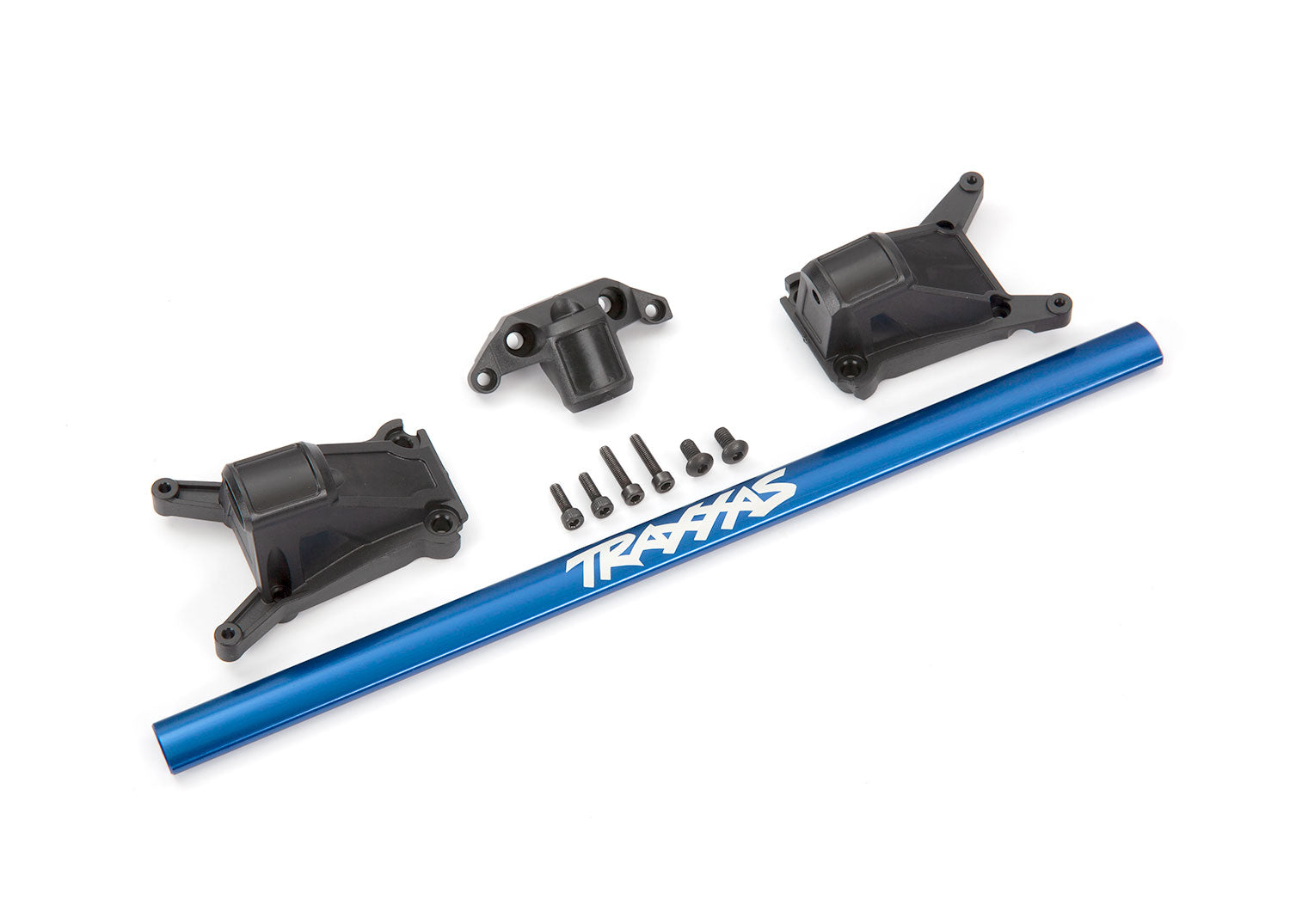 TRAXXAS 6730X Blue Chassis Brace Kit Rustler Slash 4x4 w/ LCG chassis