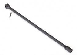TRAXXAS 6767 Driveshaft, center, plastic, (black)/ screw pin Rustler 4x4